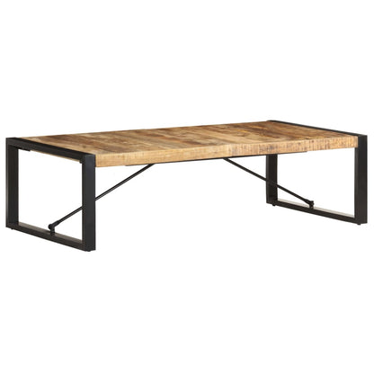 Coffee Table 140x70x40 cm Solid Wood Mango