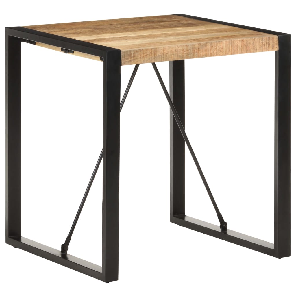Dining Table 70x70x75 cm Solid Wood Mango
