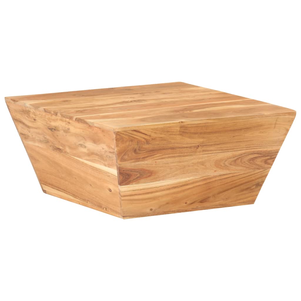 Coffee Table V-shape 66x66x30 cm Solid Acacia Wood