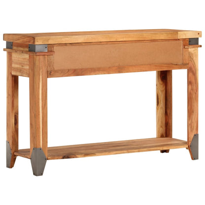 Console Table 110x34x74 cm Solid Wood Acacia