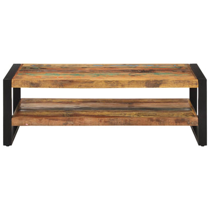 Coffee Table 120x55x40 cm Solid Wood Reclaimed
