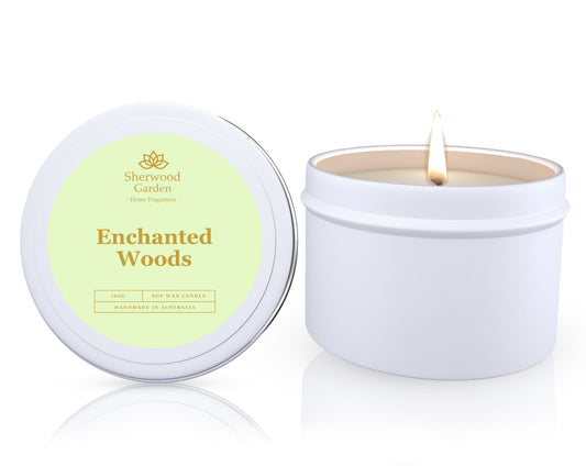 Enchanted Woods Soy Candle Tin 165g