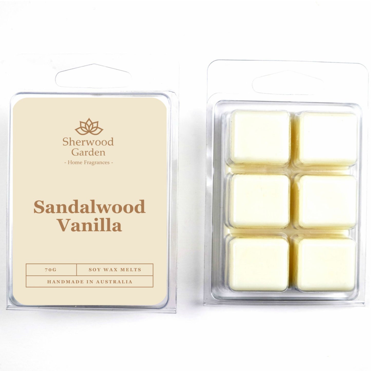 Sandalwood Vanilla Soy Wax Melts 70g