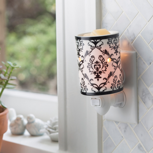 Damask Pluggable Fragrance Warmer