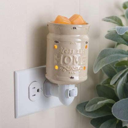 Bless This Home Pluggable Fragrance Warmer