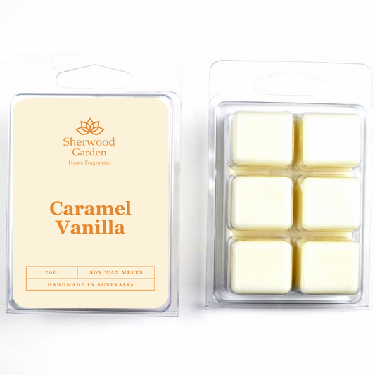 Caramel Vanilla Soy Wax Melts 70g