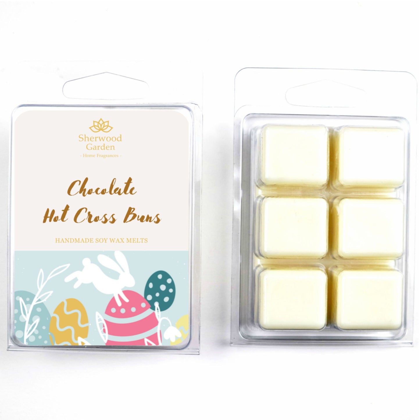 Chocolate Hot Cross Buns Soy Wax Melts 70g (Limited Edition)