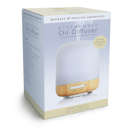 Frosted Glass Ultrasonic Oil Diffuser