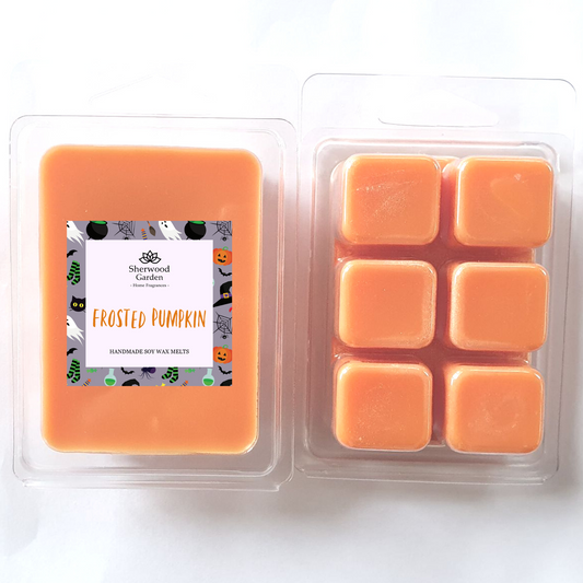 Frosted Pumpkin Soy Wax Melts 70g (Limited Edition)