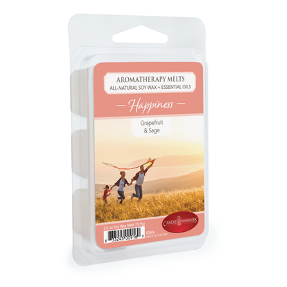 Happiness (Grapefruit & Sage) Aromatherapy Soy Wax Melts