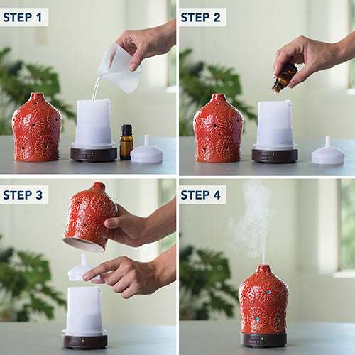 Lotus Essential Oil Diffuser