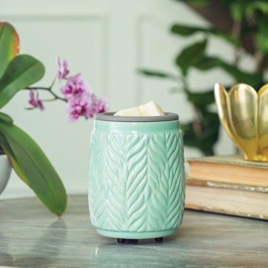 Mint Leaf Flip Dish Fragrance Warmer