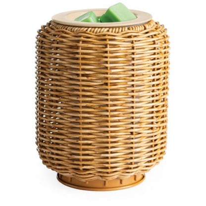 Wicker Lantern Electric Fragrance Warmer